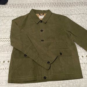 Waxed flight jacket
